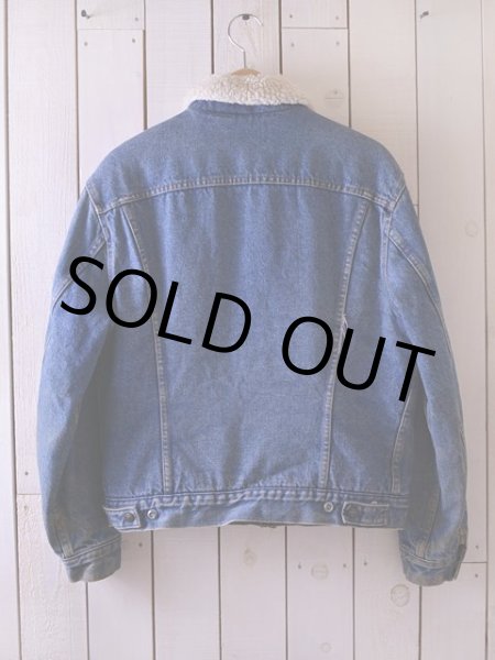 画像2: 1970s Levi's 70608デニムボアジャケット  表記38  (2)