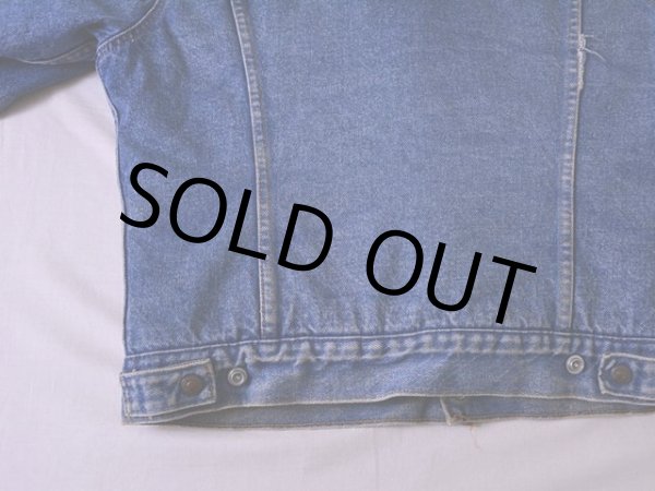 画像7: 1970s Levi's 70608デニムボアジャケット  表記38  (7)