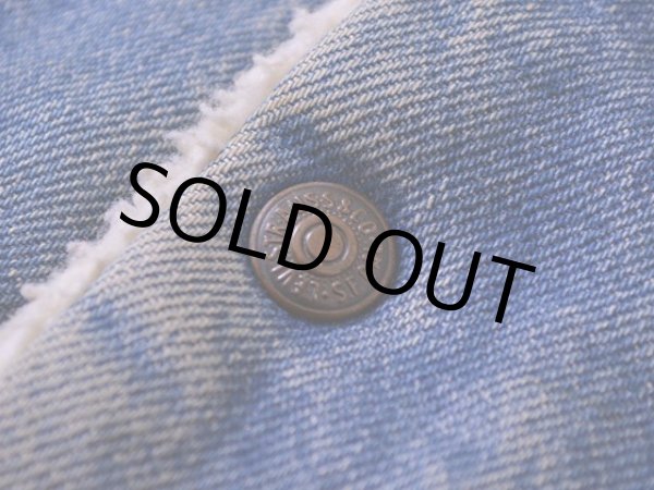 画像10: 1970s Levi's 70608デニムボアジャケット  表記38  (10)