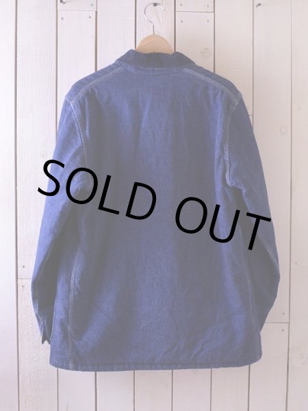 画像2: 1980s OSHKOSH 裏キルティングデニムカバーオール　 表記38  (2)