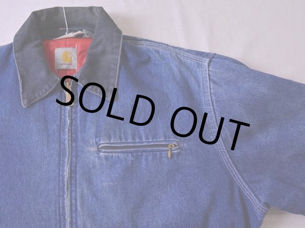 画像4: 1980s Carhartt デニムデトロイトジャケット  実寸L  (4)