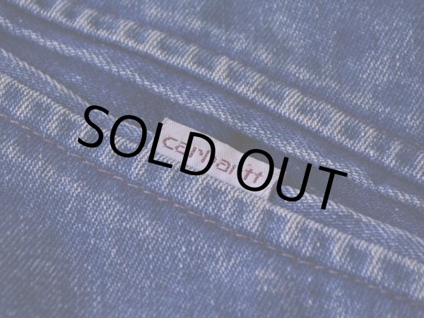 画像12: 1980s Carhartt デニムデトロイトジャケット  実寸L  (12)