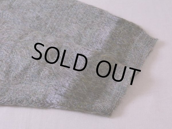 画像6: 1960s Jantzen Vネックモヘアセーター　 表記L  (6)