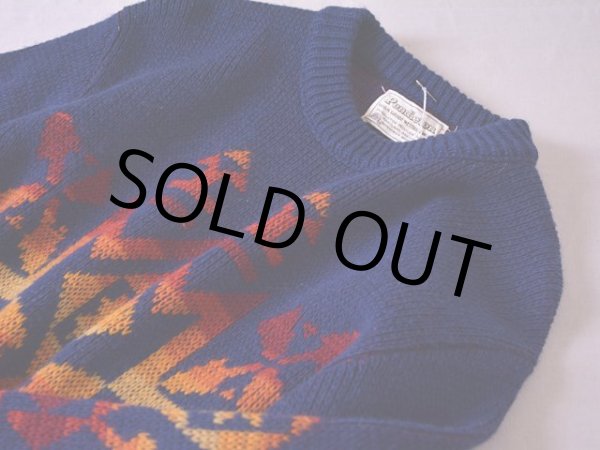 画像9: 1970s PENDLETON ネイティブ柄ウールセーター　 表記M  (9)