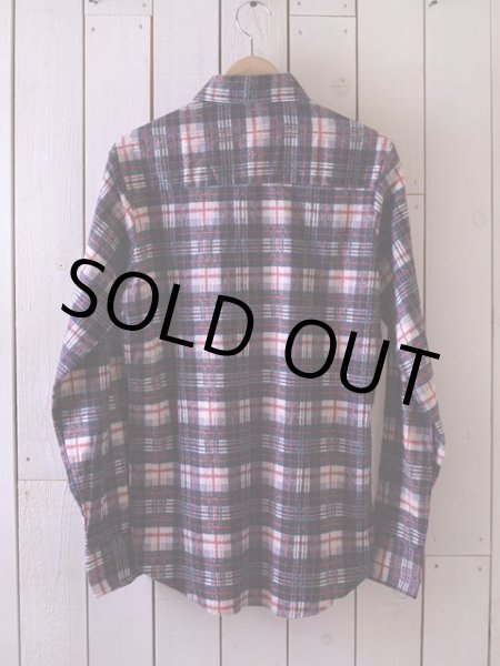 画像2: 1980s プリントネルシャツ  表記S  (2)
