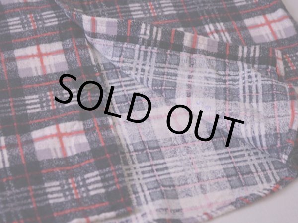 画像7: 1980s プリントネルシャツ  表記S  (7)