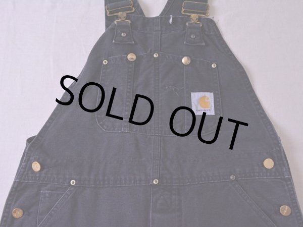 画像7: 1990s Carhartt ダブルニーダックオーバーオール  表記w34  (7)