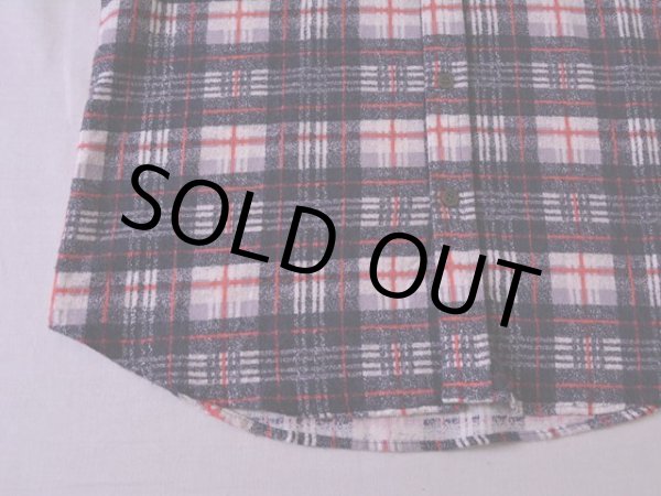 画像6: 1980s プリントネルシャツ  表記S  (6)