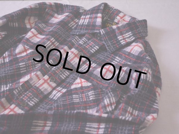 画像8: 1980s プリントネルシャツ  表記S  (8)