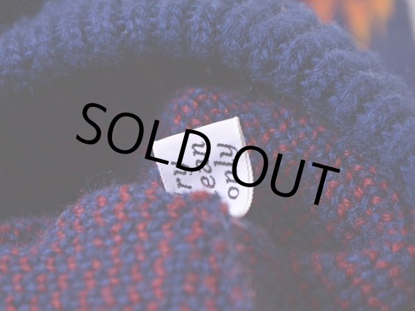 画像8: 1970s PENDLETON ネイティブ柄ウールセーター　 表記M  (8)