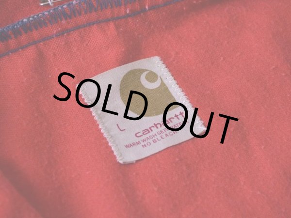 画像3: 1970s Carhartt デニムアクティブパーカー  表記L  (3)