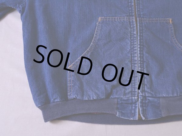 画像7: 1970s Carhartt デニムアクティブパーカー  表記L  (7)