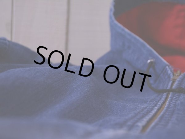 画像10: 1970s Carhartt デニムアクティブパーカー  表記L  (10)