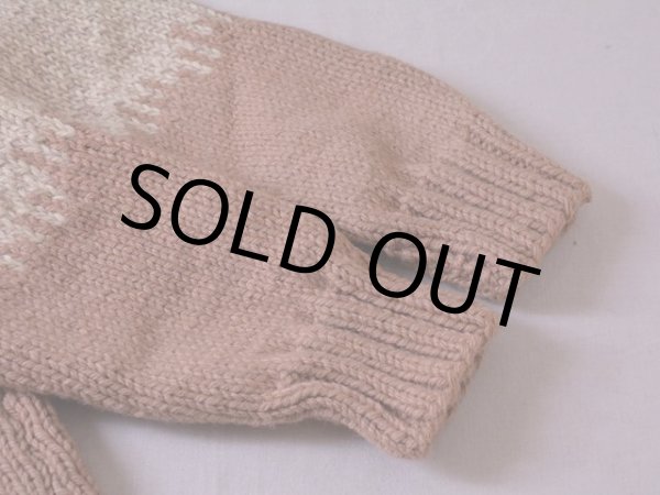 画像4: 1950s〜 ハンティング柄カウチンセーター　 実寸M  (4)