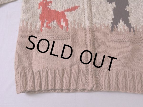 画像5: 1950s〜 ハンティング柄カウチンセーター　 実寸M  (5)