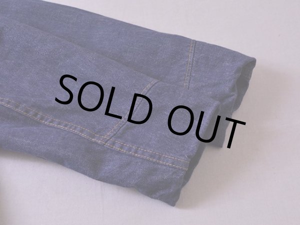 画像5: 1970s Sears ROEBUCKS デニムボアランチコート  表記34-R  (5)