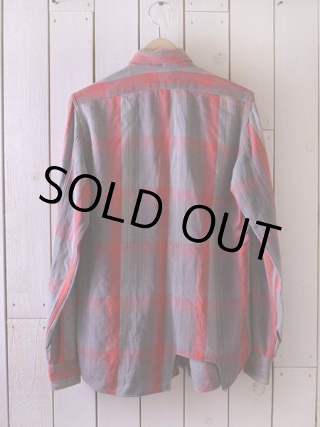 画像2: 1950s〜 BIG SMITH マチ付きヘビーネルシャツ　 実寸SM  (2)