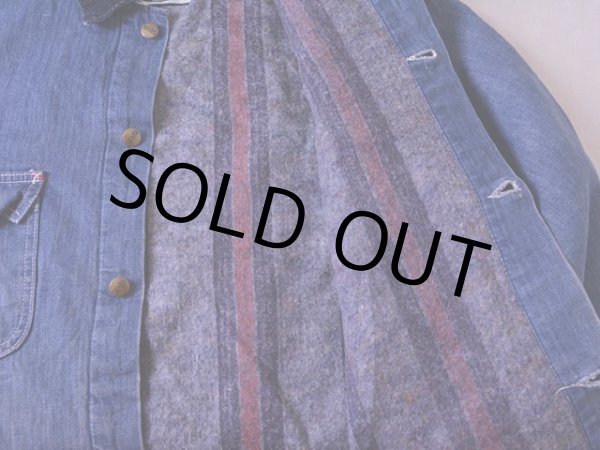 画像7: 1970s-80s Sears ブランケット付きデニムカバーオール  表記L  (7)