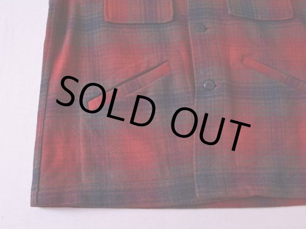 画像6: 1960s PENDLETON オンブレウールジャケット　 表記M  (6)