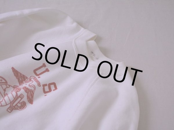 画像13: 1960s U.S.MARINES 染み込みプリントスウェット　 実寸SM  (13)