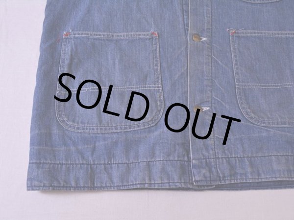 画像6: 1970s-80s Sears ブランケット付きデニムカバーオール  表記L  (6)