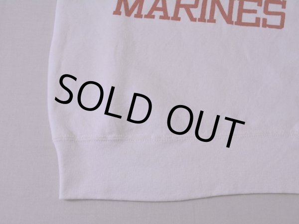 画像8: 1960s U.S.MARINES 染み込みプリントスウェット　 実寸SM  (8)