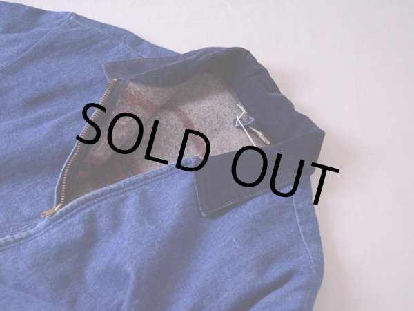 画像10: 〜1970s Wrangler ブランケット付きデニムワークジャケット  表記44  (10)