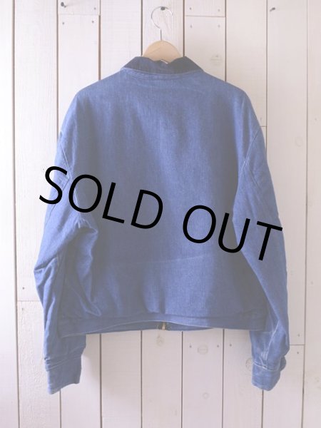 画像2: 〜1970s Wrangler ブランケット付きデニムワークジャケット  表記44  (2)