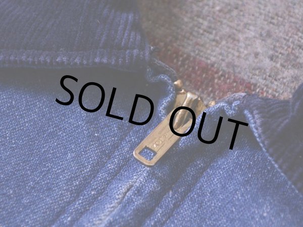 画像9: 〜1970s Wrangler ブランケット付きデニムワークジャケット  表記44  (9)