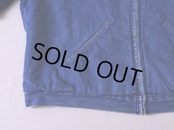 画像6: 〜1970s Wrangler ブランケット付きデニムワークジャケット  表記44  (6)