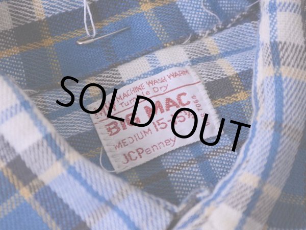 画像3: 〜1970s BIG MAC ヘビーネルシャツ  雰囲気系  表記M  (3)