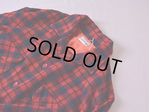 画像9: 〜1960s  HughesHatcherSuffrin ウールシャツ　 表記M  (9)