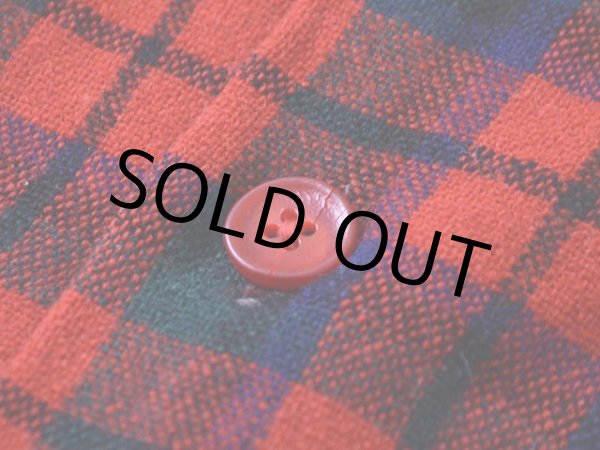 画像8: 〜1960s  HughesHatcherSuffrin ウールシャツ　 表記M  (8)