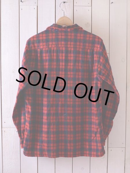 画像2: 〜1960s  HughesHatcherSuffrin ウールシャツ　 表記M  (2)