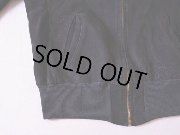 画像6: 1950s-60s DeLong ブラックスウェードジャケット　 表記42  (6)