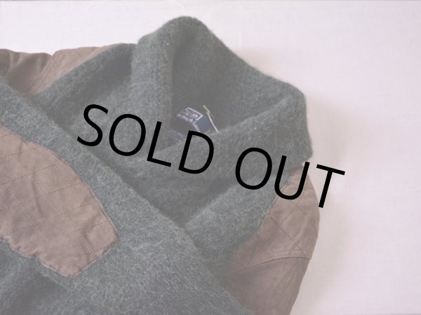 画像7: PoLo RalphLauren アルパカ混ショールカラーセーター  表記L  (7)