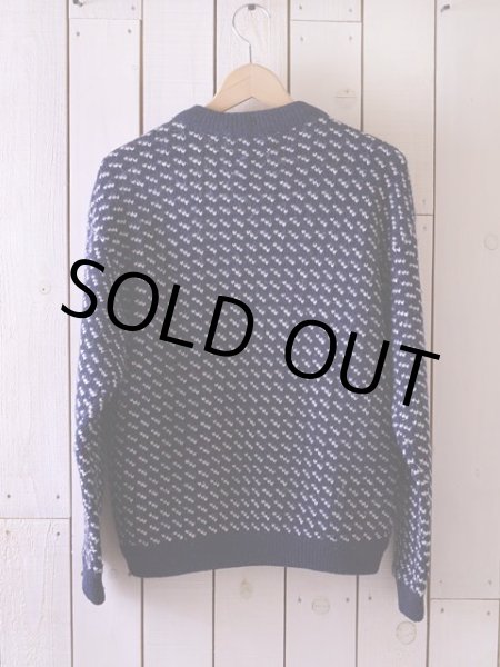 画像2: 1980s L.L.Bean バーズアイウールニットセーター  表記S  (2)