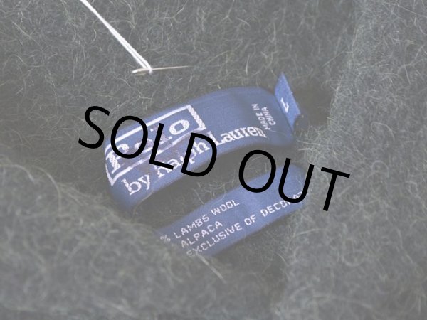 画像3: PoLo RalphLauren アルパカ混ショールカラーセーター  表記L  (3)