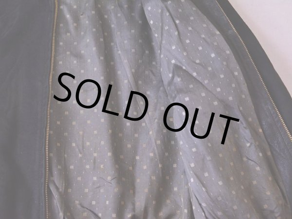 画像8: 1950s-60s DeLong ブラックスウェードジャケット　 表記42  (8)