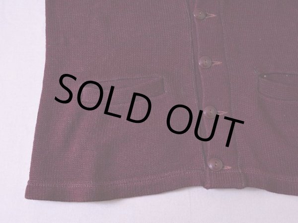 画像6: 1950s Pelham ウールニットカーディガン　 実寸SM  (6)