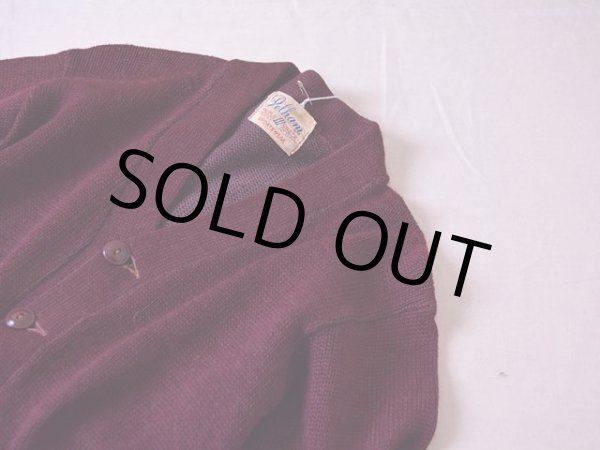 画像8: 1950s Pelham ウールニットカーディガン　 実寸SM  (8)