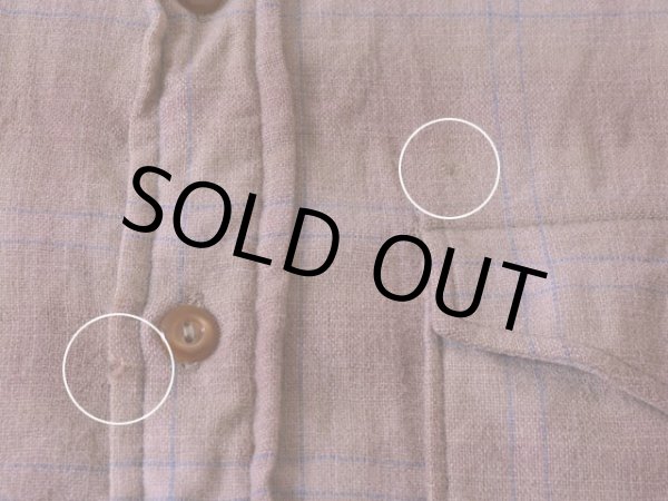 胸付近に少々虫食い。