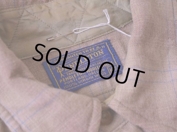 画像4: 1950s PENDLETON オンブレウールシャツ　 表記14 1/2  (4)