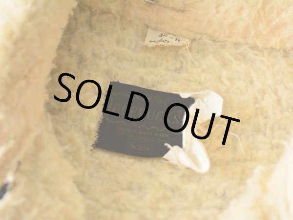 画像3: 1970s Sears ROEBUCKS デニムボアランチジャケット  表記42-R  (3)