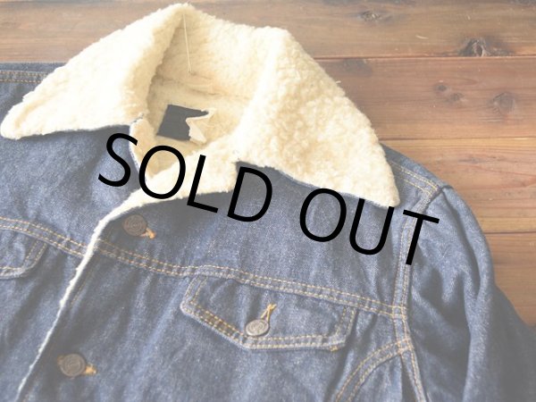 画像4: 1970s Sears ROEBUCKS デニムボアランチジャケット  表記42-R  (4)