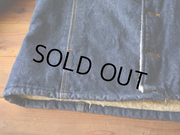 画像8: 1970s Sears ROEBUCKS デニムボアランチジャケット  表記42-R  (8)