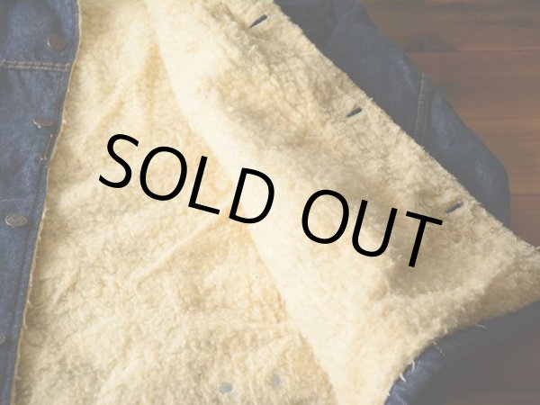 画像12: 1970s Sears ROEBUCKS デニムボアランチジャケット  表記42-R  (12)