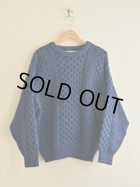 画像1: ARAN SWEATER MARKET フィッシャーマンセーター　 MADE IN IRELAND　 実寸M  (1)