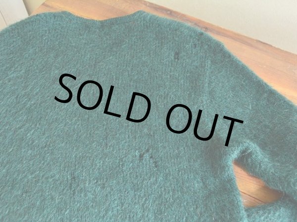 画像8: 1960s〜 TOWNCRAFT Vネックモヘアセーター  表記M  (8)