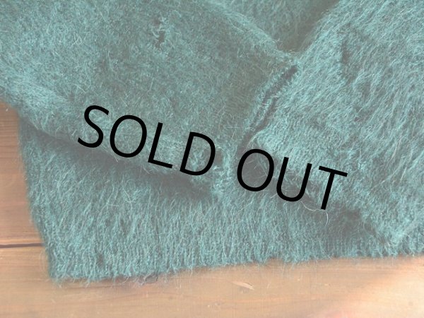 画像7: 1960s〜 TOWNCRAFT Vネックモヘアセーター  表記M  (7)